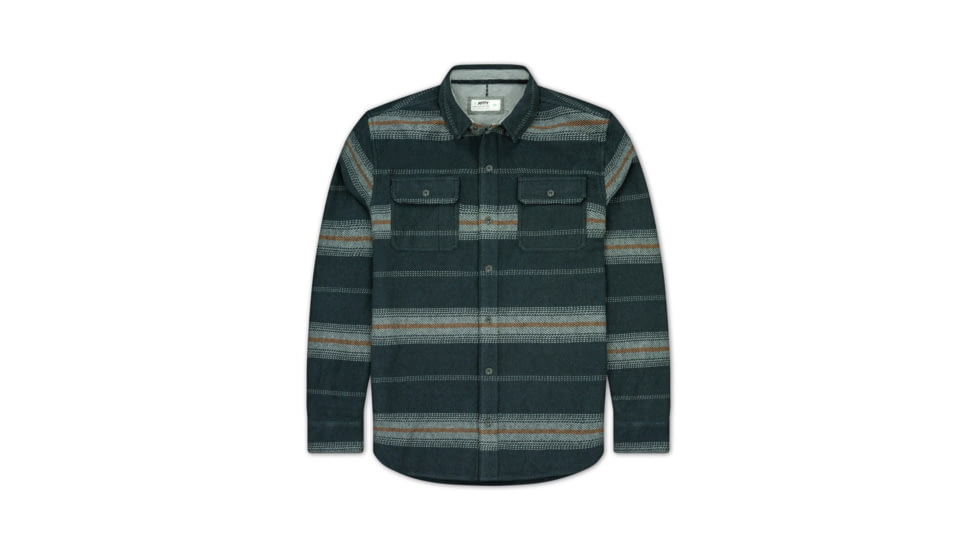 Jetty Horizon Flannel - Mens, Indigo, Large, 27576