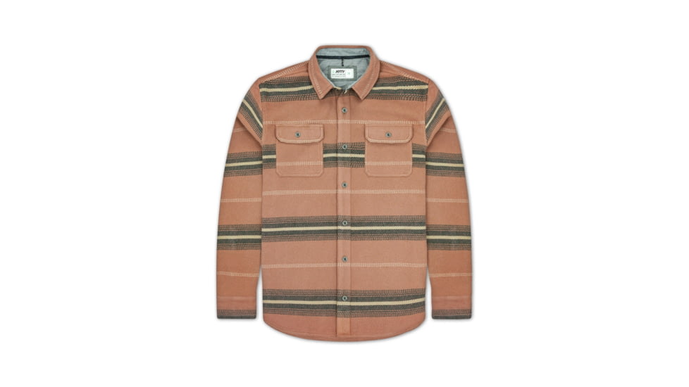 Jetty Horizon Flannel - Mens, Mauve, 2XL, 27568