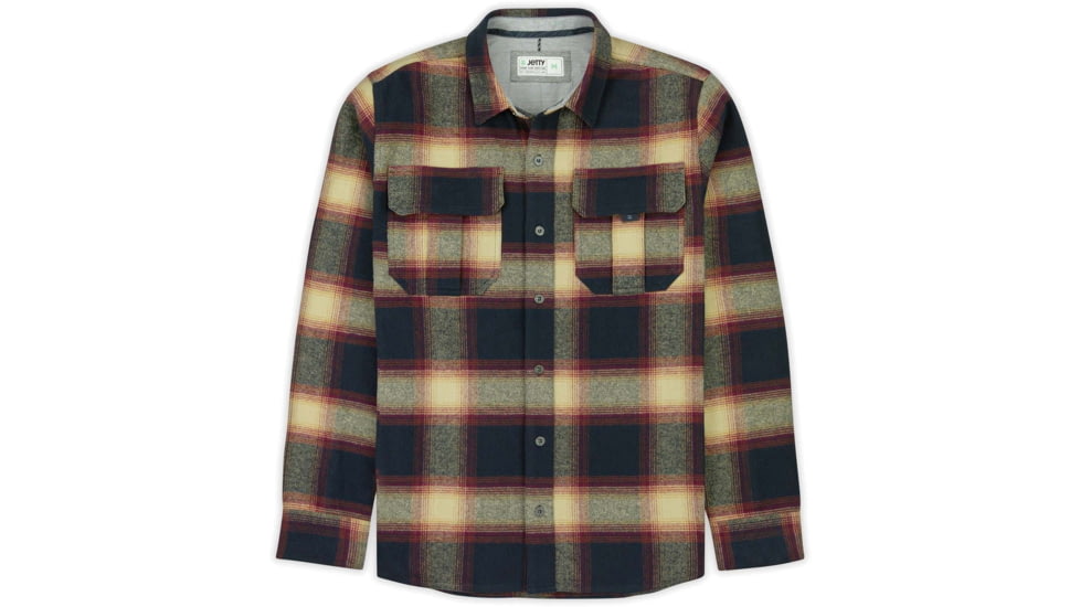 Jetty Mens Arbor Mid-Weight Flannel Twill Shirt