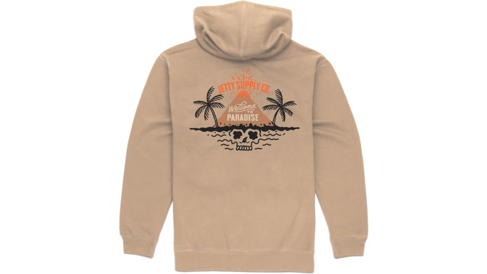 Jetty Paradise Hoodie - Mens, Sand, Large, 31231