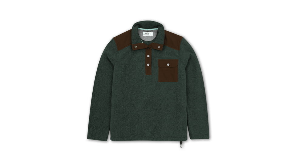 Jetty Pines Fleece Jacket - Mens, Green, Small, 28529
