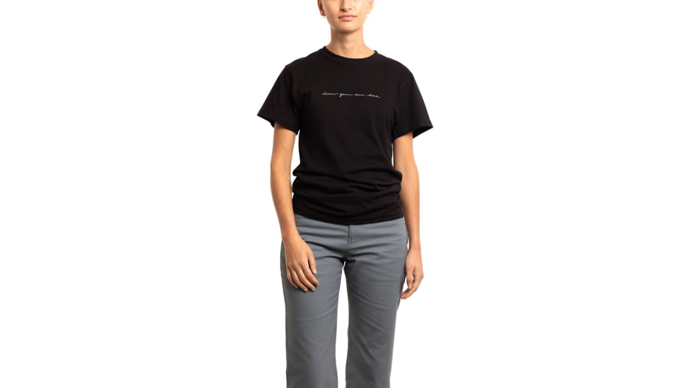Jetty Scrawl Tee - Womens, Black, Extra Small, 29064
