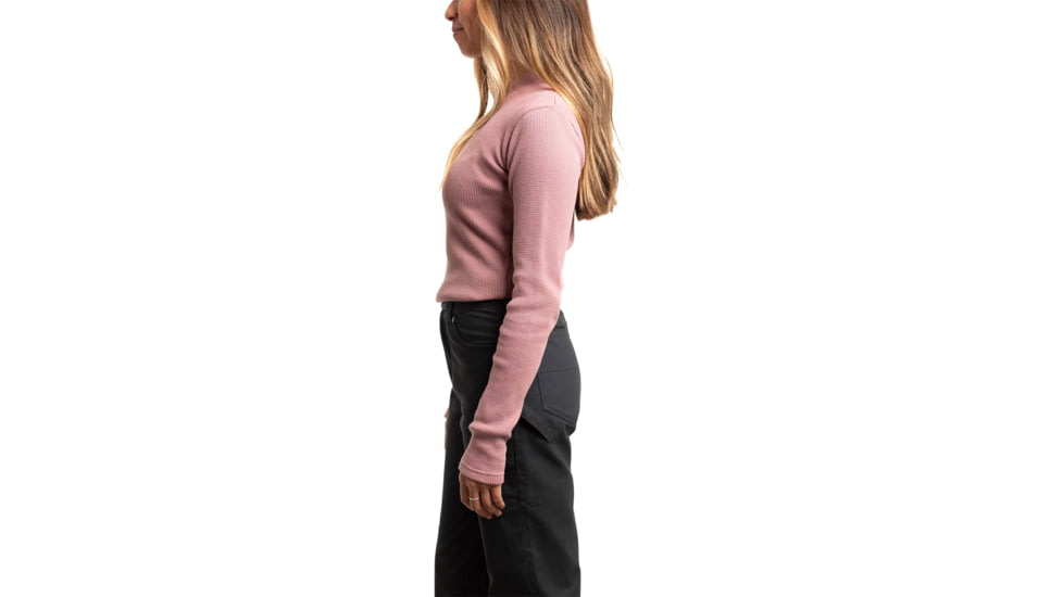 Jetty Terrapin Thermal Shirt - Womens, Pink, Extra Small, 27088