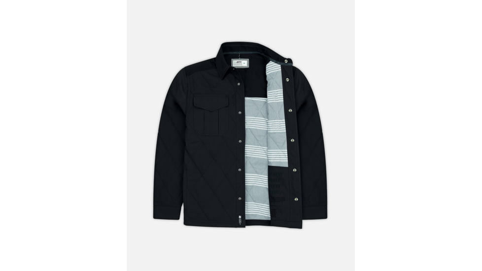 Jetty The Dogwood Quilted Jacket - Mens, Graphite, Medium, 28055