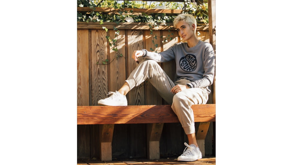 Jetty Yin Crew - Womens, Grey, Extra Large, 29276