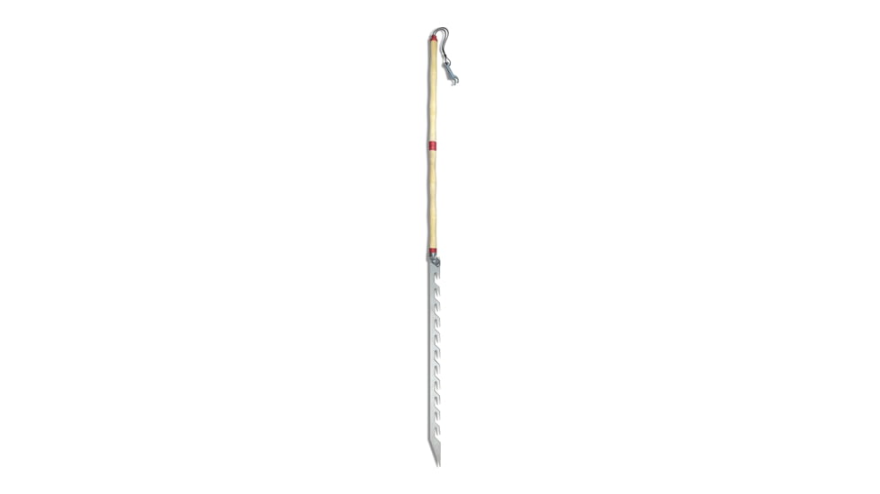 Jiffy Ice Saw w/Wooden Contoured Handle, 42in, Yellow, Medium, 4750