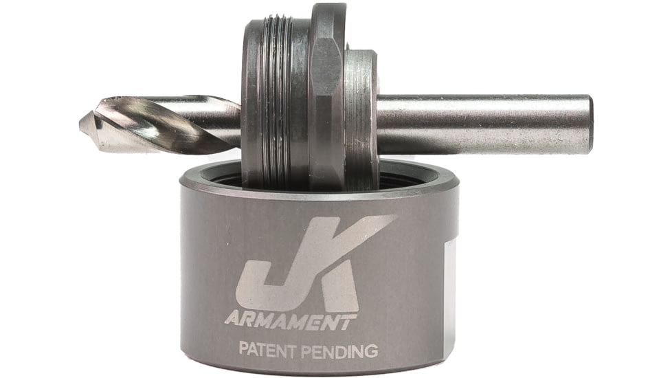 JK Armament 155 MST Precision Drill Jig Kit, .30 Caliber, Gun Metal Grey, JK-155-DJK30