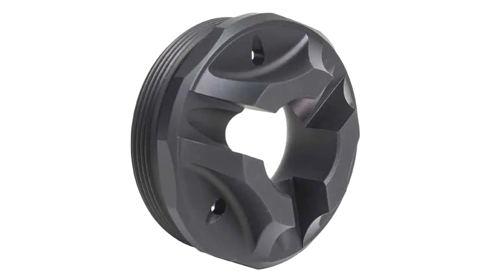 JK Armament 195 Breacher End Cap Muzzle Device Suppressor Parts, Type 3 Hard Anodize, JK195LTECFHC