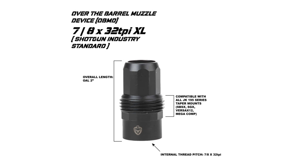 JK JKMDHDBE127/8X32XL BALDEAGLE OTB 7/8X32 TPI XL