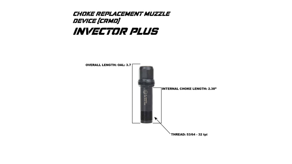 JK Arnament Baldeagle 12 Ga Choke Tube, JKMDHDBE12BIP