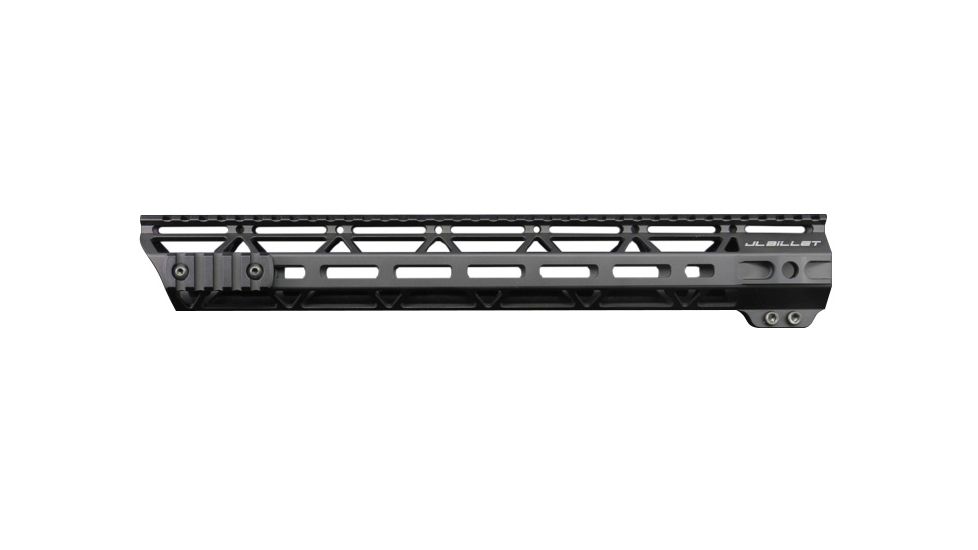JL Billet Angle Cut M-Lok Handguard, Gen 2, AR10, .308, 15 inch, Black JLB-MLA-308-15G2-A