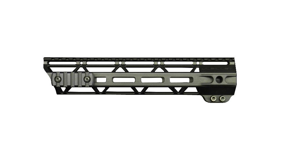 JL Billet Angle Cut M-Lok Handguard, High Profile, AR10, .308, 10.6 inch, Black JLB-MLA-308-10H-A