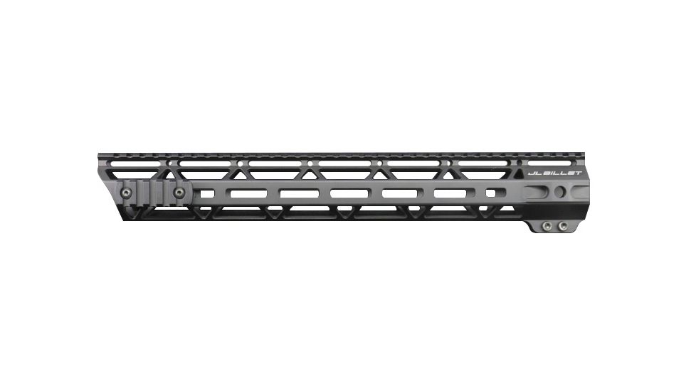 JL Billet Angle Cut M-Lok Handguard, High Profile, AR10, .308, 15 inch, Black JLB-MLA-308-15H-A
