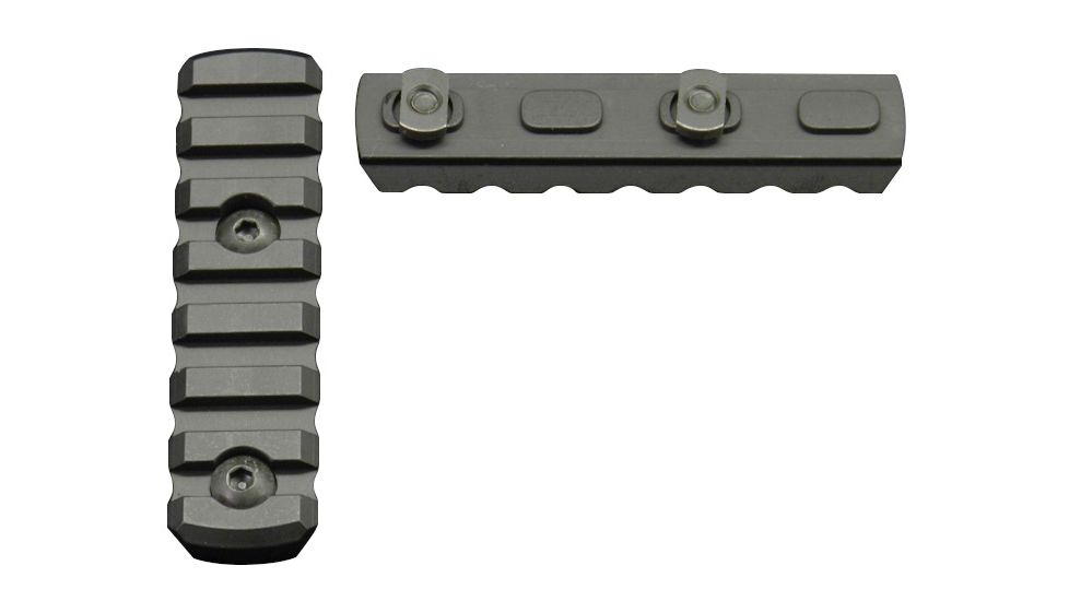 JL Billet Angle Cut AR-10 M-Lok Handguard, High Profile, .308, 17.2 inch, Black, JLB-MLA-308-17H-A