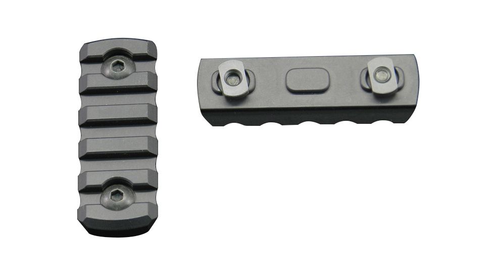 JL Billet Angle Cut M-Lok Handguard, Low Profile, AR10, .308, 15 inch, Black JLB-MLA-308-15L-A