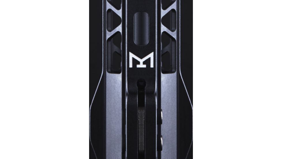 JL Billet Angled M-Lok Free-Float Handguard, AR15, 11 inch, Black JLB-MLA-11-A