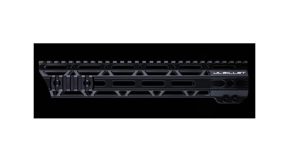 JL Billet Angled M-Lok Free-Float Handguard, AR15, 11 inch, Black JLB-MLA-11-A