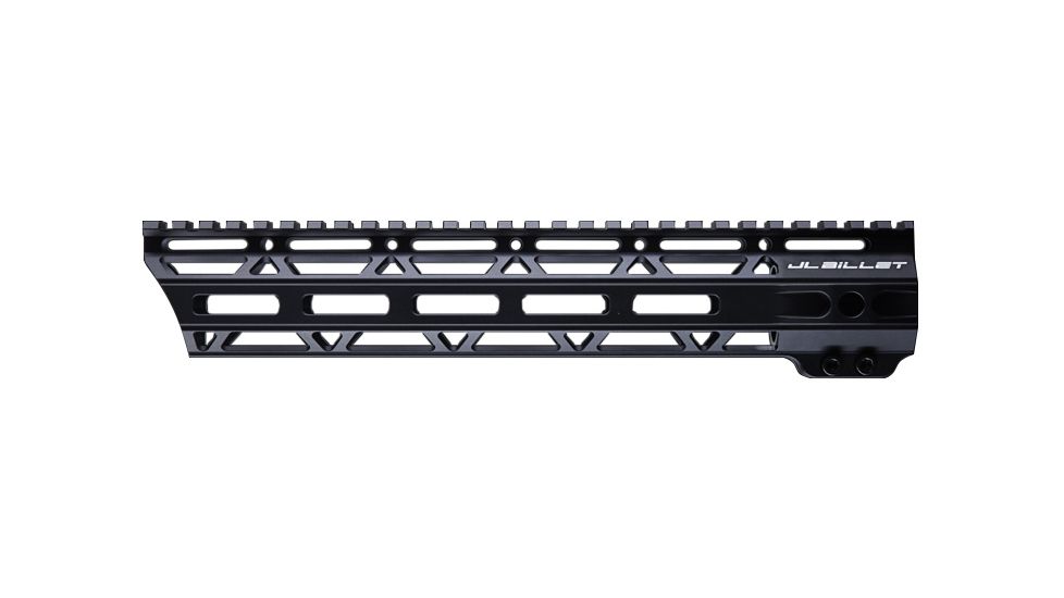 JL Billet Angled M-Lok Free-Float Handguard, AR15, 11 inch, Black JLB-MLA-11-A
