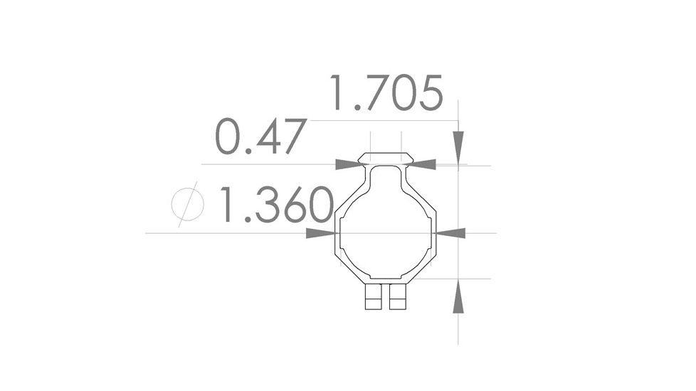 JL Billet Angled AR-15 M-Lok Free-Float Handguard, 15 inch, Black, JLB-MLA-15-A