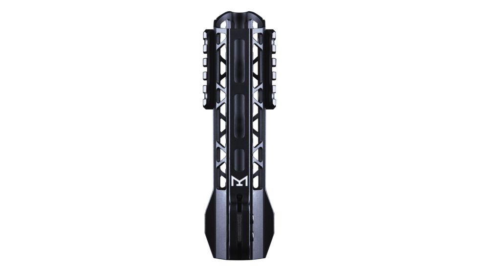 JL Billet Angled M-Lok Free-Float Handguard, AR15, 7.3 inch, Black JLB-MLA-7-A