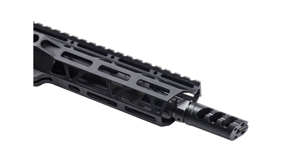 JL Billet Angled M-Lok Free-Float Handguard, AR15, 7.3 inch, Black JLB-MLA-7-A