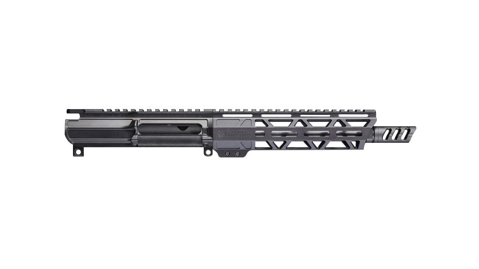 JL Billet Angled M-Lok Free-Float Handguard, AR15, 8 inch, Black JLB-MLA-8-A