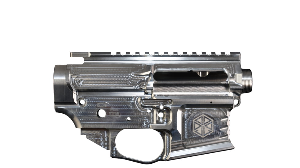 JL Billet AR-15 80% Upper and Lower Receiver Matched Set, Ambidextrous, Type III Hardcoat Anodized, Black, JLB-AR15-SET-80-B