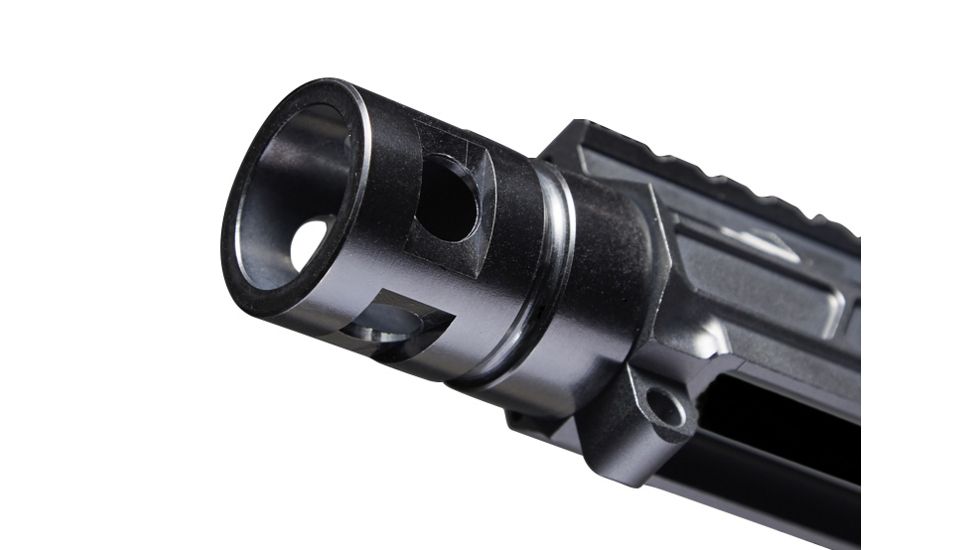 JL Billet Barrel Nut, AR15, 1.375 inch OD, Black, JLB-AR15-BN