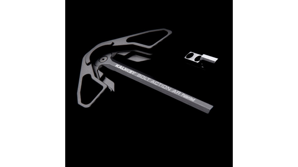 JL Billet Kali-Key Bolt Action Charging Handle, AR-15, .223/5.56, Black, JLB-KK-AR15