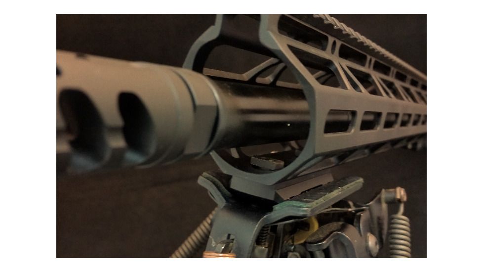 JL Billet M-Lok Bi-pod Mount, Black, JLB-MLOK-BPM