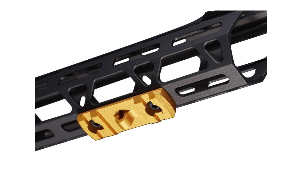 JL Billet M-Lok Bi-pod Mount, Orange, JLB-MLOK-BPM-O