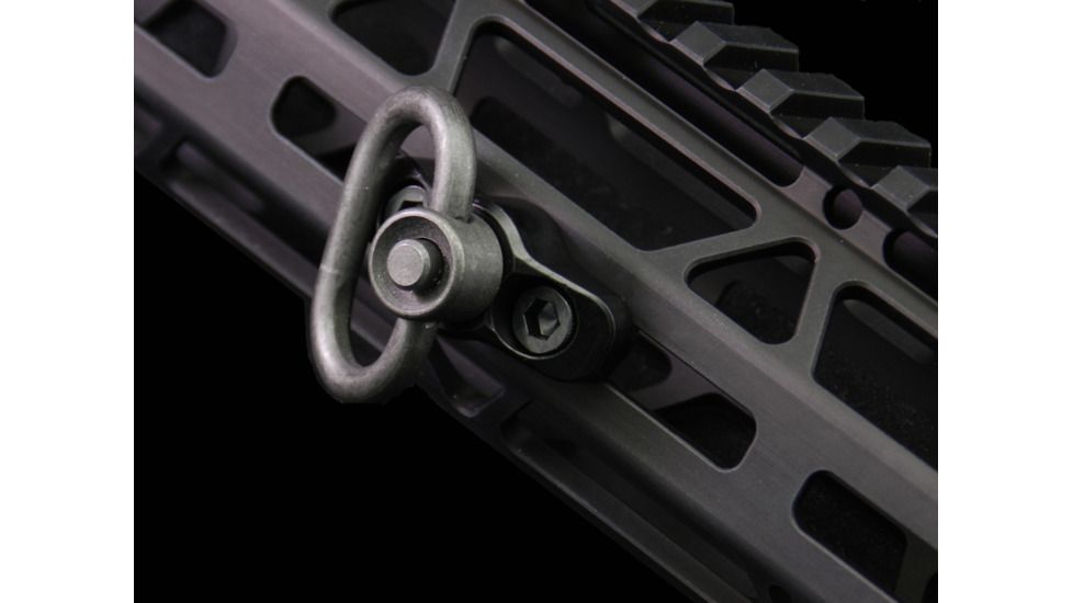 JL Billet M-Lok Quick Disconnect Attachment for QD Sling Mounts, Black JLB-MLOK-QD