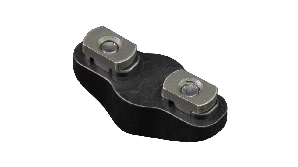 JL Billet M-Lok Quick Disconnect Attachment for QD Sling Mounts, Black, JLB-MLOK-QD