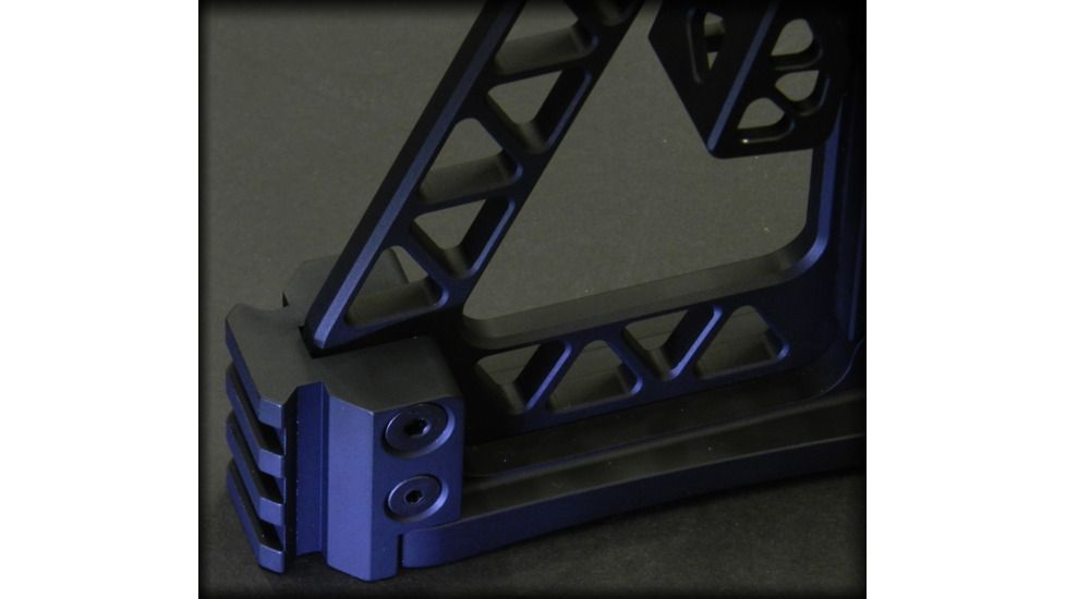 JL Billet MBS Picatinny Rail Attachment, Black, JLB-MBS-PA