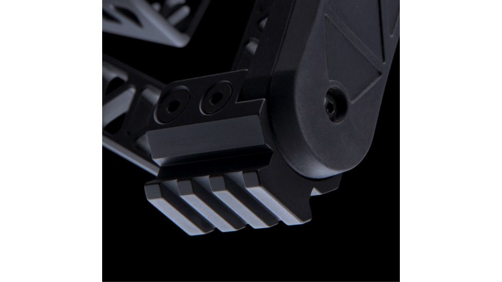 JL Billet MBS Picatinny Rail Attachment, Black JLB-MBS-PA