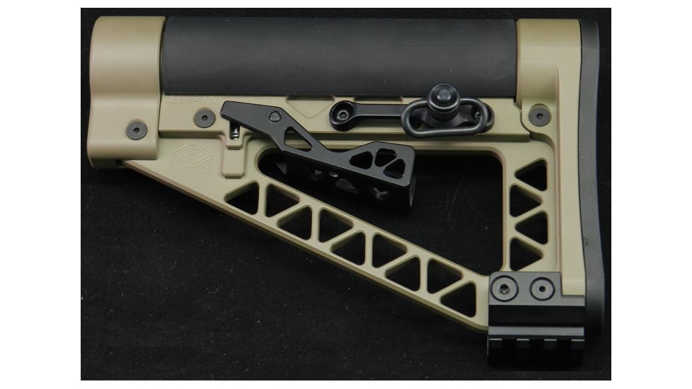 JL Billet MBS Removable Rubber Cheek Pad, Black JLB-MBS-CRL