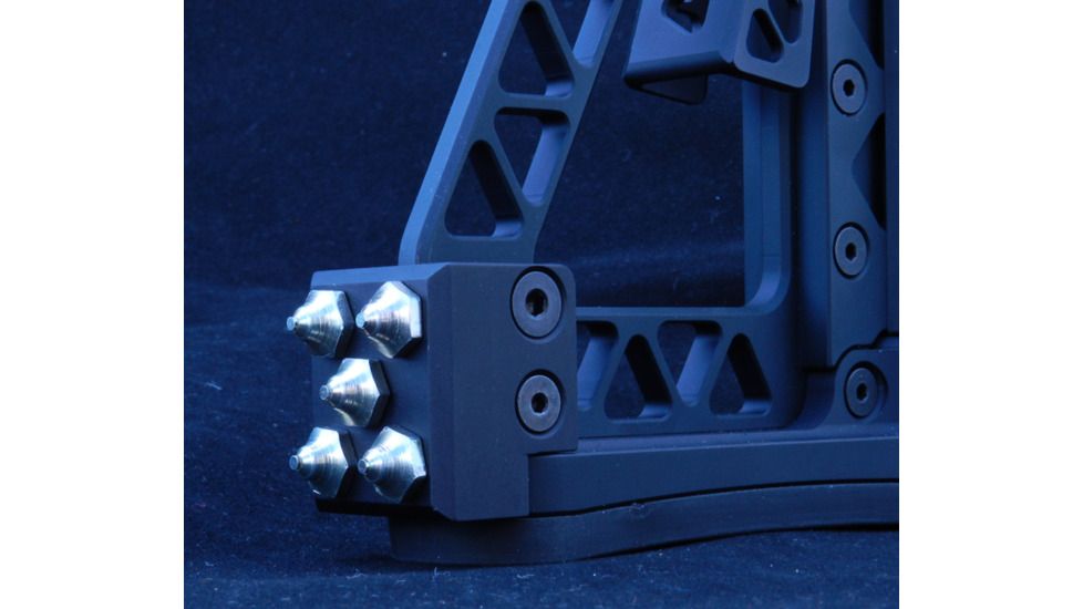 JL Billet MBS Spike Pad/Glass Breaker, Black, JLB-MBS-SP