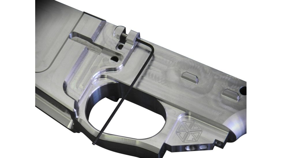 JL Billet One Piece Threaded Bolt Catch Pin, Black JLB-BCP