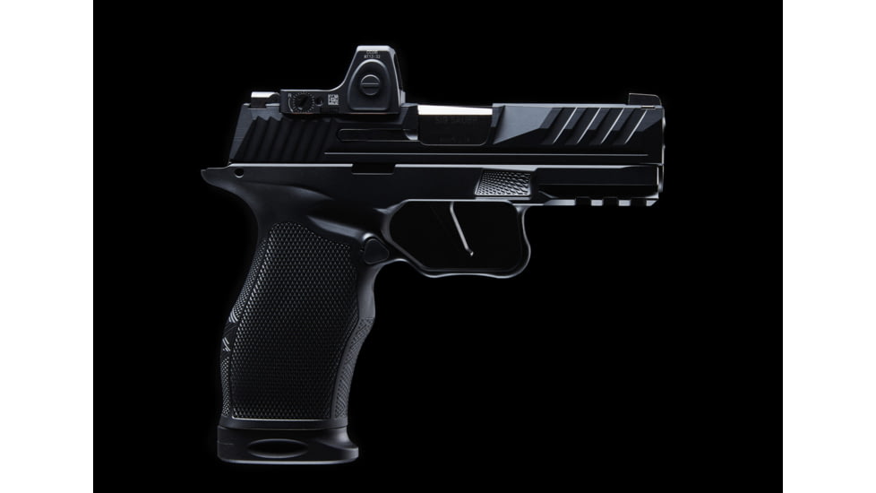 JL Billet P365 Macro Baseplate, Black, JLB-365-MACRO-BP