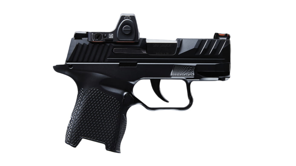 JL Billet P365 Micro SIG Compatible Grip Module, Black, JLB-365-MICRO