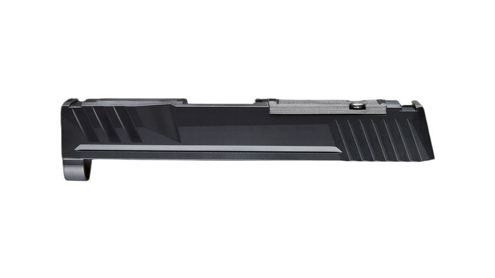 JL Billet P365 Micro SIG Compatible Stripped Slide, Black, JLB-365-MICRO-SS