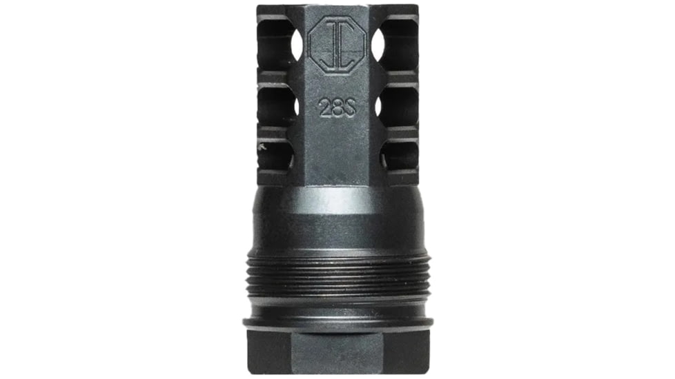 JMac Customs 1/2-28 360HD Taper Mount, Black, 360HD-28S-TM