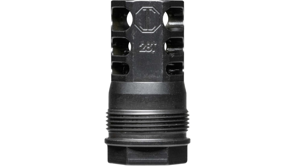 JMac Customs 1/2-28 Taper 360HD Taper Mount, Black, 360HD-28T-TM