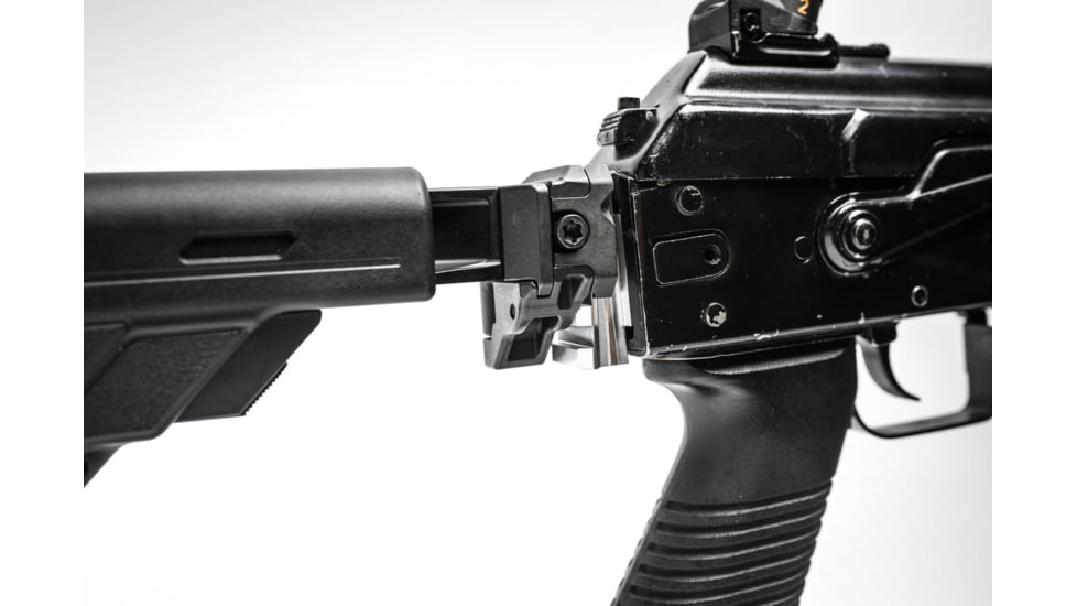 JMac Customs 1913 Adapter for 5.5 Folding AKs, Hardcoat Anodized, Black, RSA-5.5