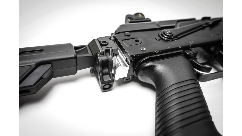 JMac Customs 1913 Adapter for 5.5 Folding AKs, Hardcoat Anodized, Black, RSA-5.5