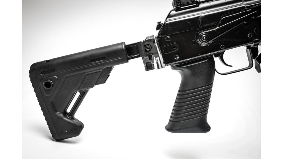 JMac Customs 1913 Adapter for 5.5 Folding AKs, Hardcoat Anodized, Black, RSA-5.5