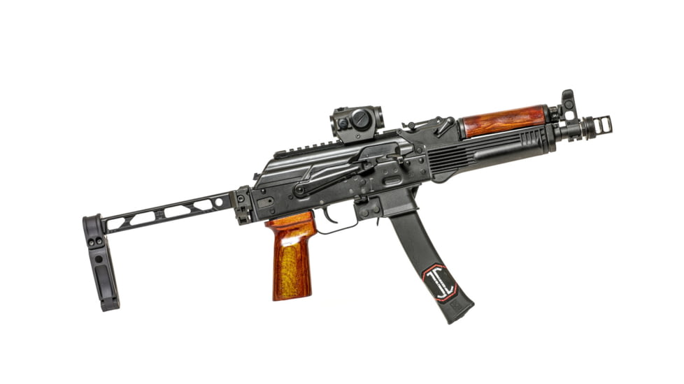 JMac Customs 1913 Adapter for 5.5 Folding AKs, Hardcoat Anodized, Black, RSA-5.5