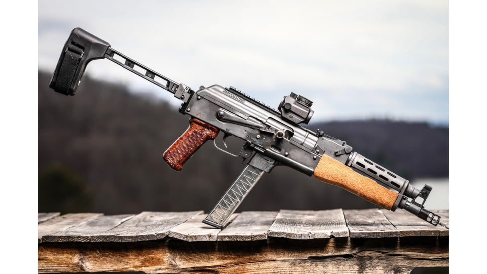 JMac Customs 1913 Adapter for Most AK Pistols, Hardcoat Anodized, RSA-AKP
