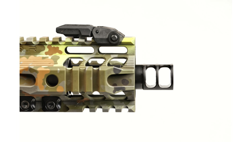 JMac Customs 2C 1/2-28 Slim 9mm 2-Port Muzzle Brake, RRD-2C-28-S-9