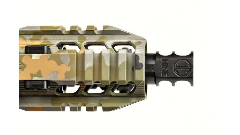 JMac Customs 2C 1/2-28 Slim 9mm 2-Port Muzzle Brake, RRD-2C-28-S-9